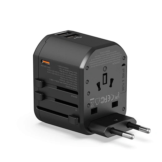 Adaptador Universal com 2 USB-A e Tipo-C - WiWU