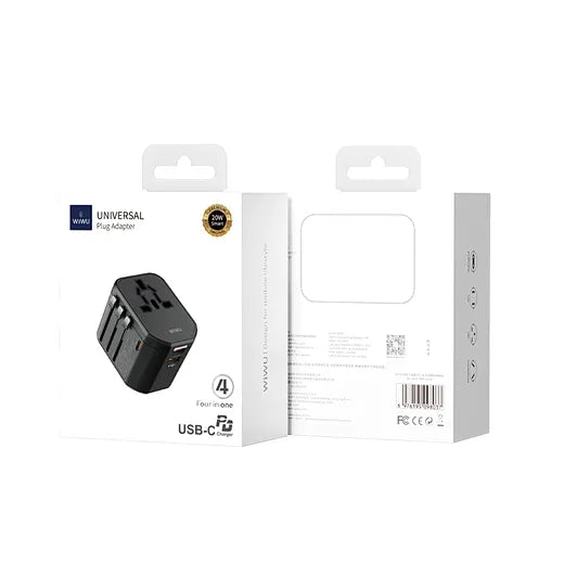 Adaptador Universal com 2 USB-A e Tipo-C - WiWU