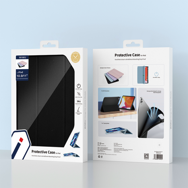 Capa Para iPad Protetora - Preta - 10.2/10.5" - WiWU