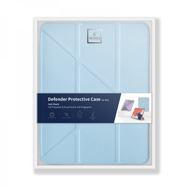 Capa Para iPad Protetora Defender - Azul Claro - 12.9" - WiWU