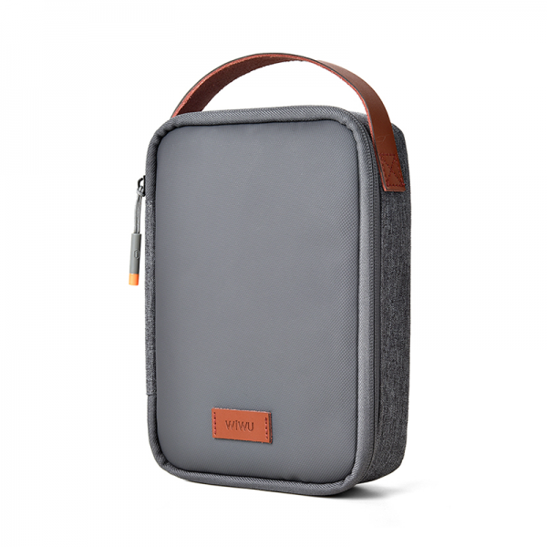 Bolsa de Tecnologia Minimalista - Cinza - WiWU