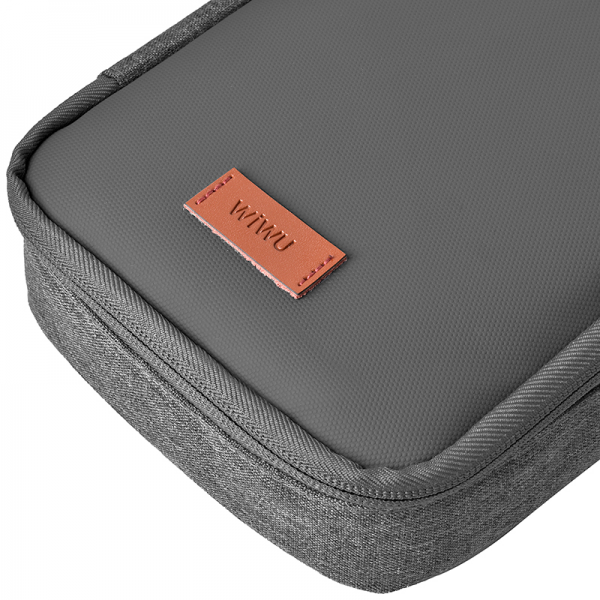 Bolsa de Tecnologia Minimalista - Cinza - WiWU
