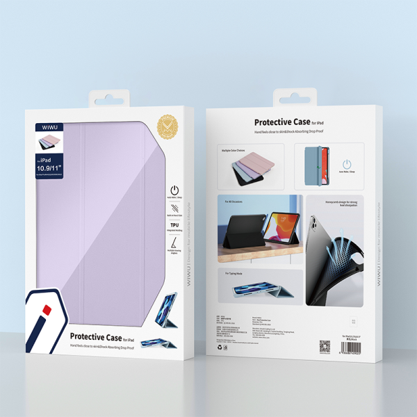 Capa Para iPad Protetora - Roxo - 10.2/10.5" - WiWU