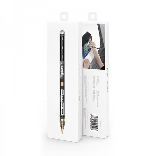 2 in 1 Stylus Pencil W Pro Para iPad - Transparente - WiWU