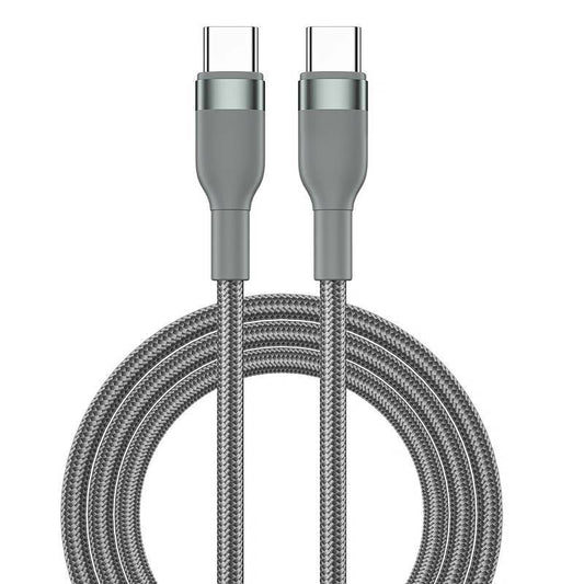 Cabo Concise Tipo-C x Tipo-C - 1.2 M - Cinza - WiWU