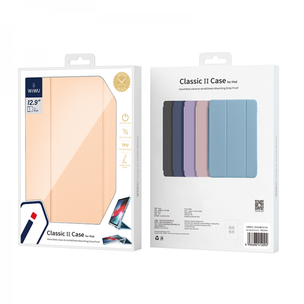 Capa Para iPad Classic ll - Rosa - 10.9/11" - Wiwu